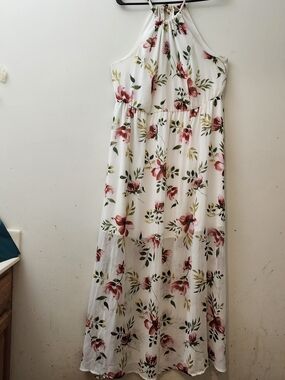 Torrid 1Floral Maxi Dress Romantic Fairy Boho-chic Ethereal Garden Party Elegant